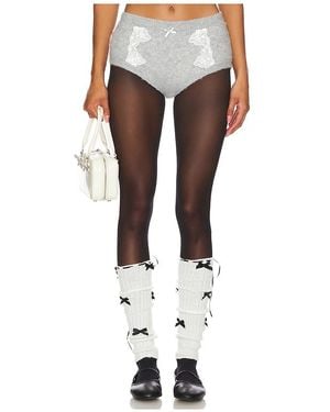 For Love & Lemons Arinah ボーイショーツ - グレー
