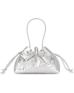 Mansur Gavriel Drawstring Pouchette - White