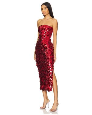 Runaway the Label X Revolve Gabourne Dress - Rot