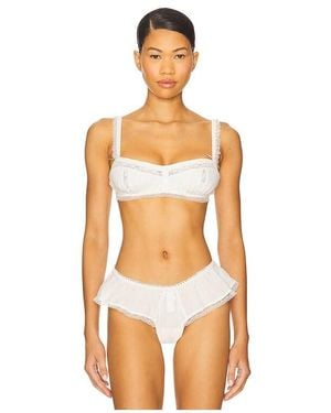 For Love & Lemons Venetia Underwire Bra - Orange