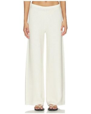 La Ligne Crochet Pant - White