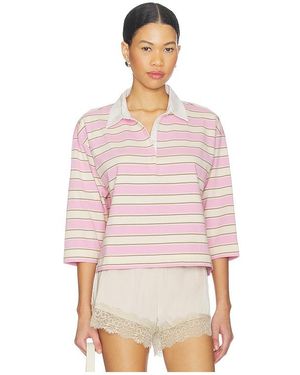 PERFECTWHITETEE Cotton Rugby Polo - Pink
