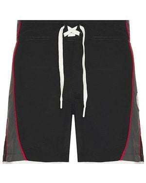 JUNGLES JUNGLES Y2K Panel Boardshorts - Black