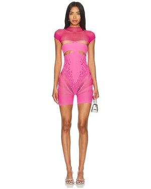 Poster Girl Pollard Playsuit - Pink