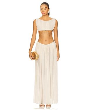 Mirror Palais Moonlight Waltz Top And Skirt - White