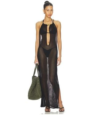 ViX Micah Long Cover Up Dress - White