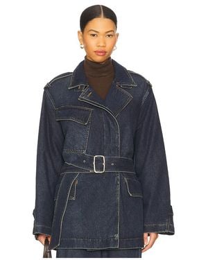 Closed Trenchcoat - Blau