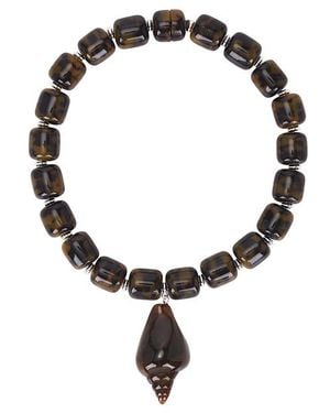 Julietta Halskette Mit Anhänger Concha - Schwarz