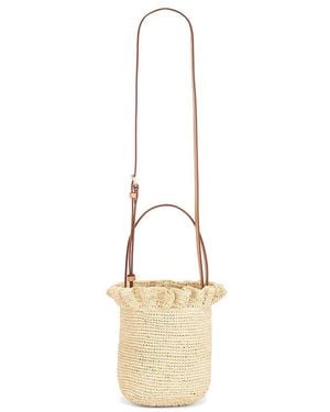Loeffler Randall Laith Crochet Top Handle Bag - White
