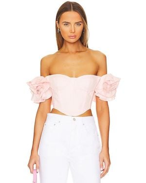 Bardot Sigma Corset Top - White
