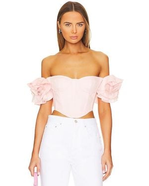 Bardot Sigma Corset Top - White