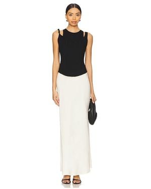 SOVERE Tranquil Knit Dress - White
