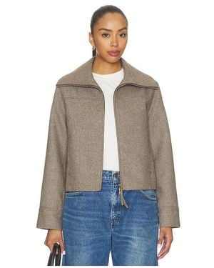 Elodie the Label Jacke Mit Reissverschluss Vorne Beatrice - Blau