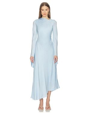 SRG Marlowe Silk Gown - Blue