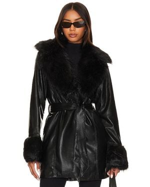 Show Me Your Mumu Mantel Penny Lane - Schwarz