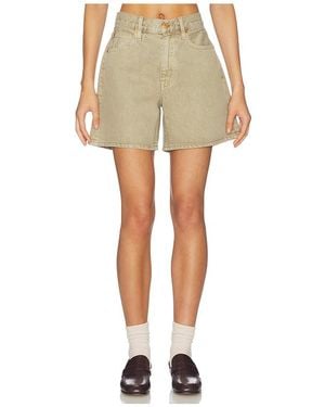 SLVRLAKE Denim Walker Short - Natural