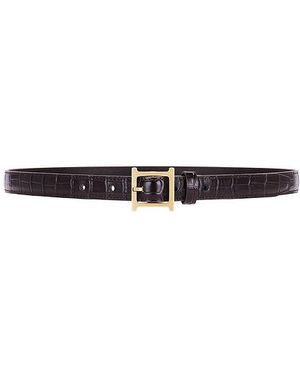 Helsa Logo Mini Waist Belt - Black
