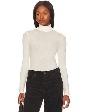 Agolde Pascale Turtleneck - White