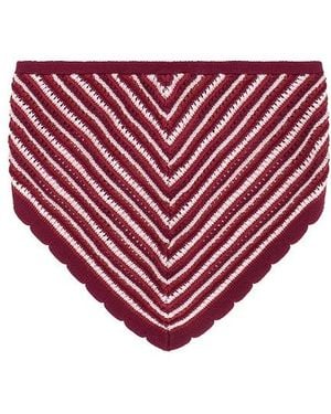 De Rococo Crochet Bandana - Pink