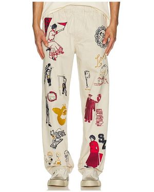 Samuel Zelig Varsity Pant - White