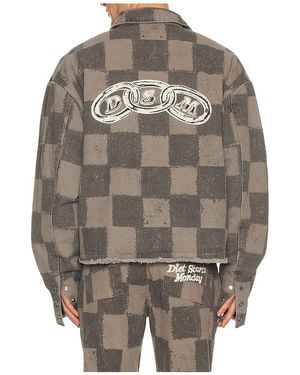 DIET STARTS MONDAY Dylan Jacket - Grey