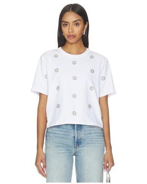 Veronica Beard Embellished Sebastian Tee - White
