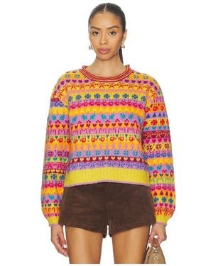 Free People Favorite Things Sweater - Orange