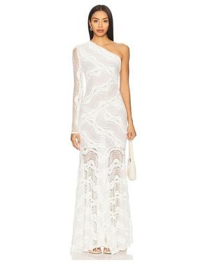 Charo Ruiz Azzure Long Dress - White