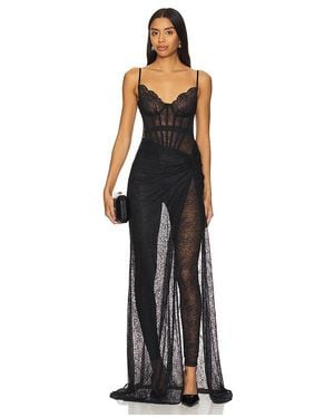 Nbd Veronica Jumpsuit Gown - Black
