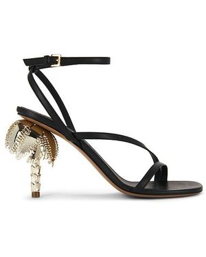 DUHA Sandalia Palmira En ,Metallic Talla (También En 40) - Negro
