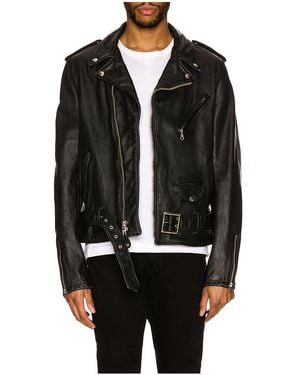 Schott Nyc LEDERJACKE - Schwarz