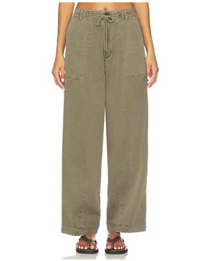 James Perse Oversized Military Pant - グリーン