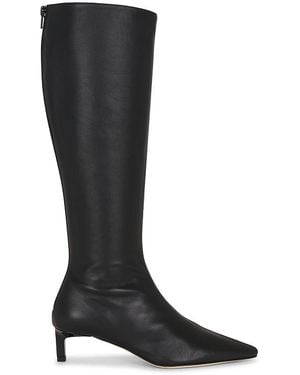 Dear Frances Bota Topo Knee En Color Negro Talla (También En 39)