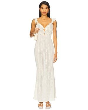 MORE TO COME Macie Maxi Dress - White