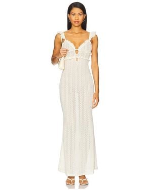 MORE TO COME Macie Maxi Dress - White