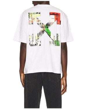 Off-White c/o Virgil Abloh Industrial Arrow Skate Short Sleeve Tee - White