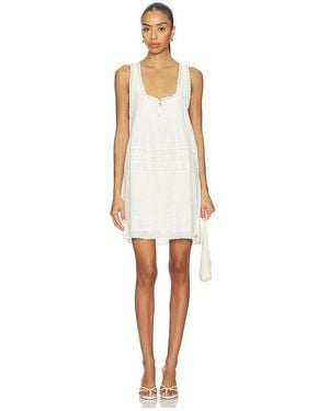 Spell Maiden Lace Mini Dress - White