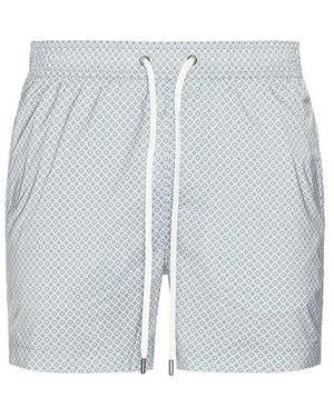 Onia Badeshorts Charles - Weiß