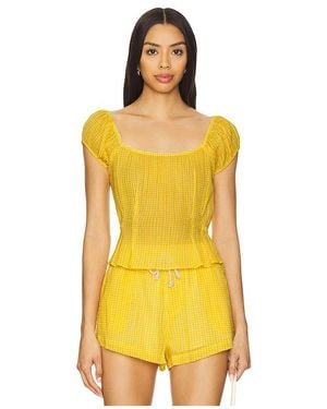 Ciao Lucia Lille Top - Yellow
