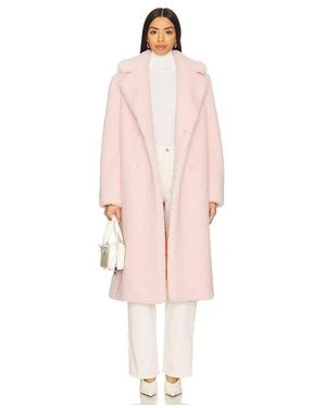 LoveShackFancy Baileene Coat - Pink