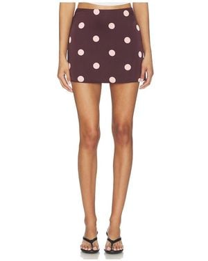 MORE TO COME Chardae Mini Skirt - Multicolour