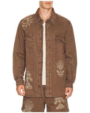 Agua Bendita Ethan Shirt - Brown