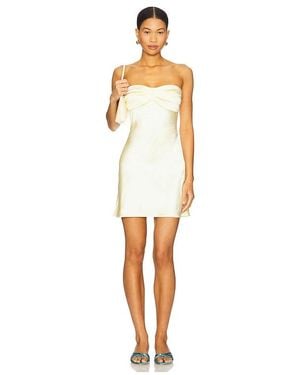 MORE TO COME Paloma Strapless Dress - White