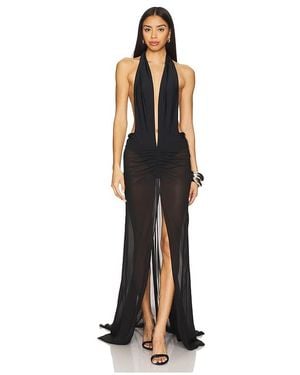 Nbd Vera Maxi Dress - Black