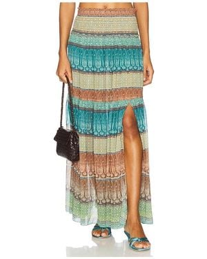 MISA Los Angles Polly Skirt - Multicolor