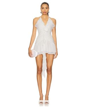 Runaway the Label Zelie Mini Dress - White
