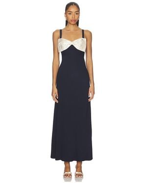 RIXO London Melisse Dress - Blue