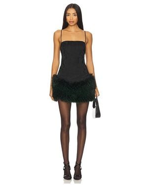Kim Shui Mona Silk Mini Dress - Black
