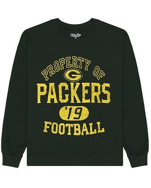 Junk Food Packers Property Crew Fleece Sweatshirt - Green