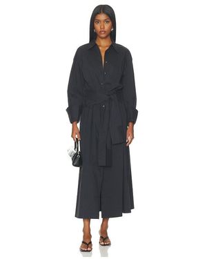 Simon Miller Inna Poplin Maxi Dress - Black